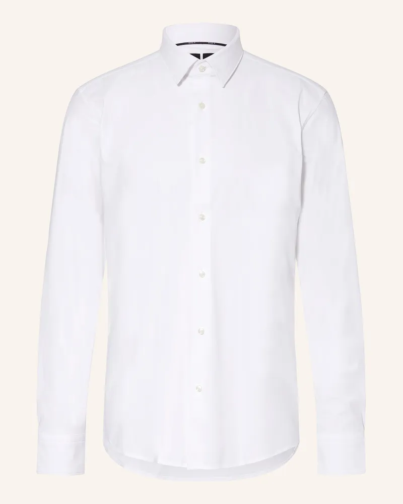 HUGO BOSS Hemd JOE Regular Fit Weiss