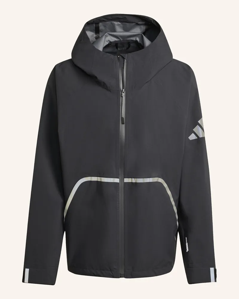 adidas MYSHELTER CLIMAPROOF REGENJACKE Schwarz