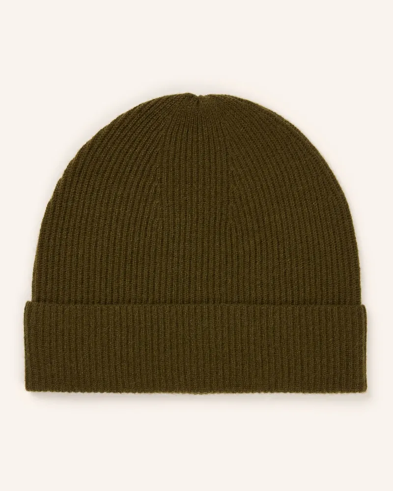 Darling Harbour Cashmere-Mütze gruen Olive