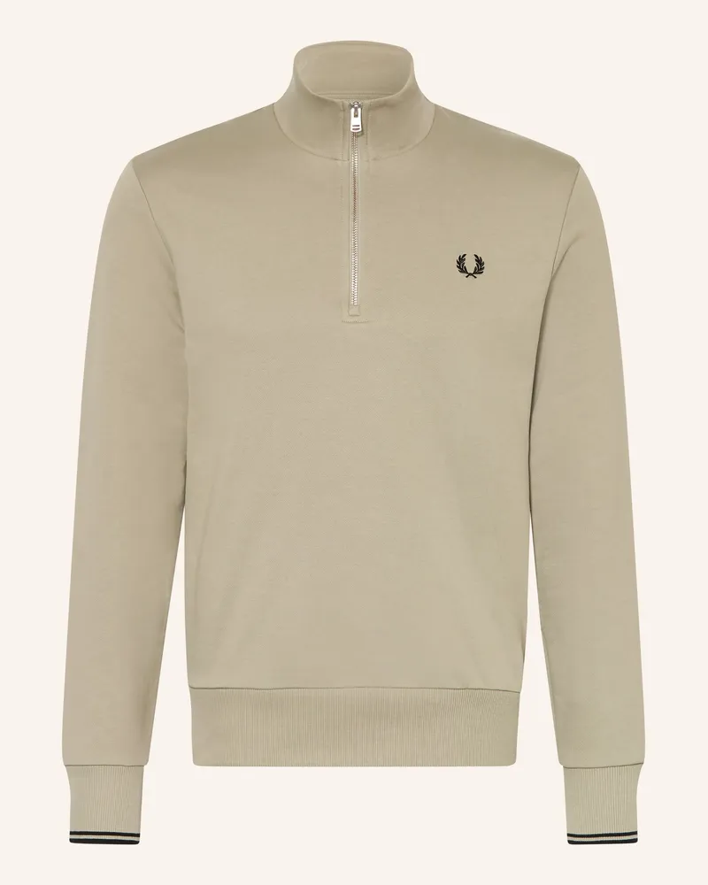 Fred Perry Sweat-Troyer Hellgrün