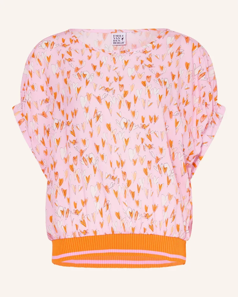 Emily van den Bergh Blusenshirt rosa Hellrosa