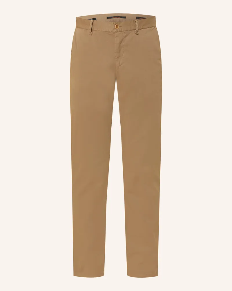 Alberto Chino LOU-GABARDINE Regular Fit Beige