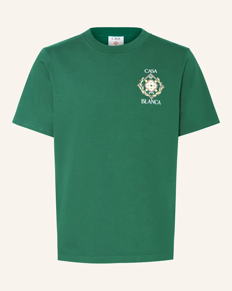 Casablanca Paris T-Shirt Dunkelgrün
