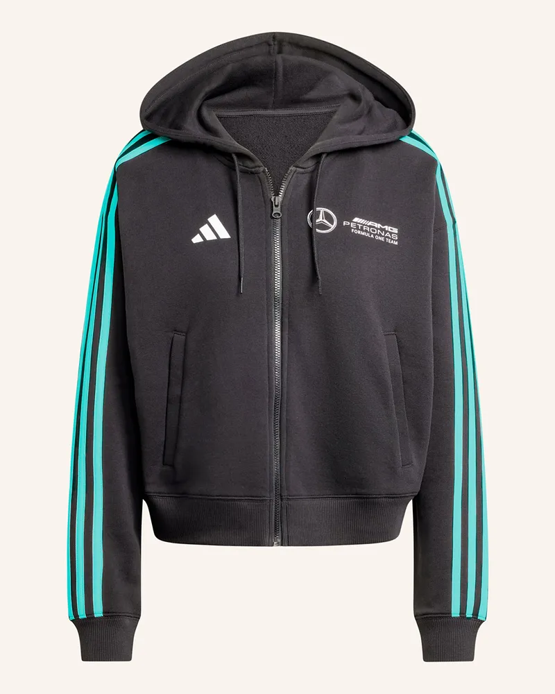 adidas Hoodie MERCEDES - AMG PETRONAS FORMULA ONE TEAM DNA Schwarz