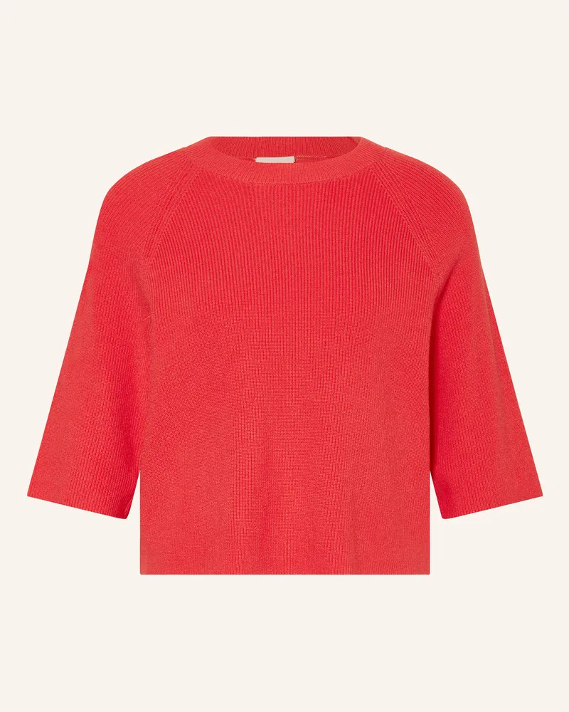 ICHI Strickshirt IHBOSTON Rot