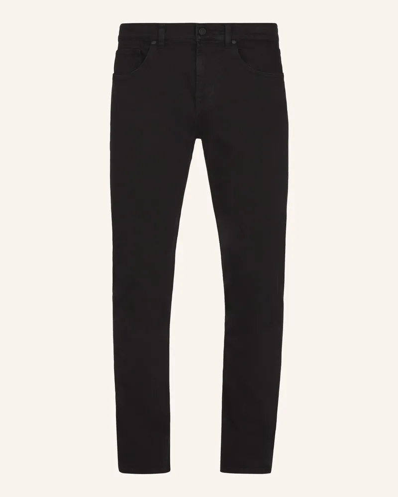 7 for all mankind Jeans SLIMMY TAPERED Slim Fit Schwarz