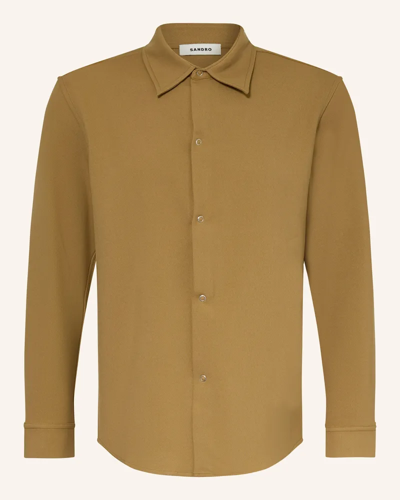 Sandro Overshirt braun Camel