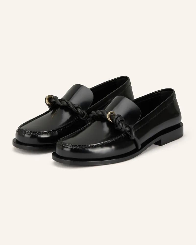Jil Sander Loafer schwarz Schwarz
