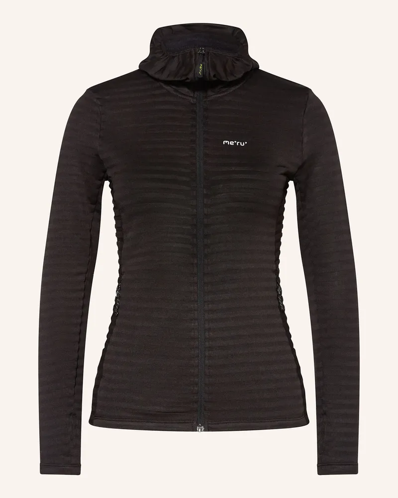 me°ru' Midlayer-Jacke MORENO Schwarz