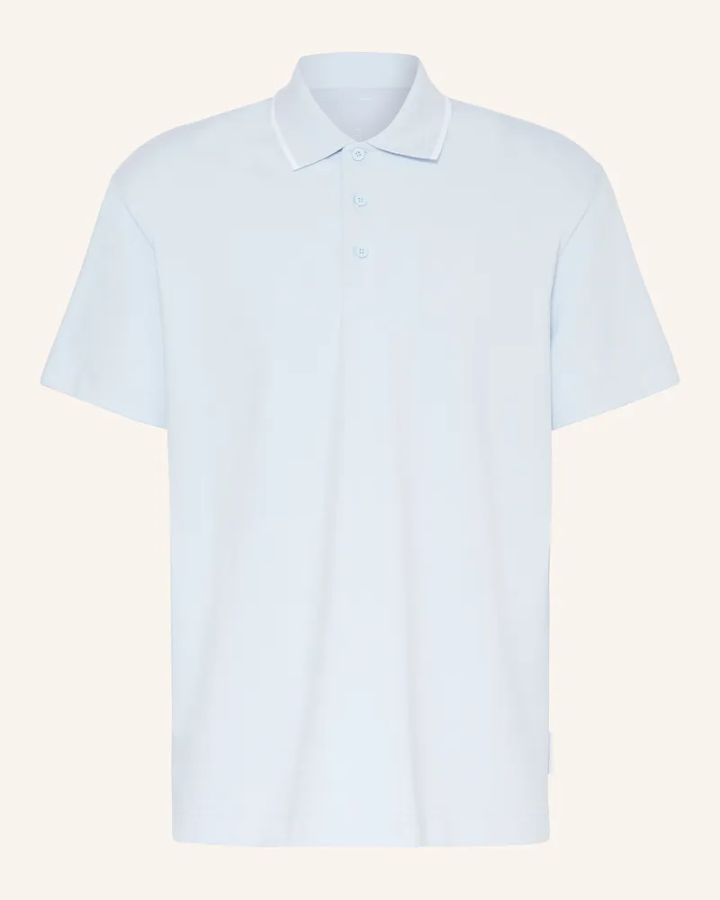 ON Piqué-Poloshirt COURTSIDE Hellblau