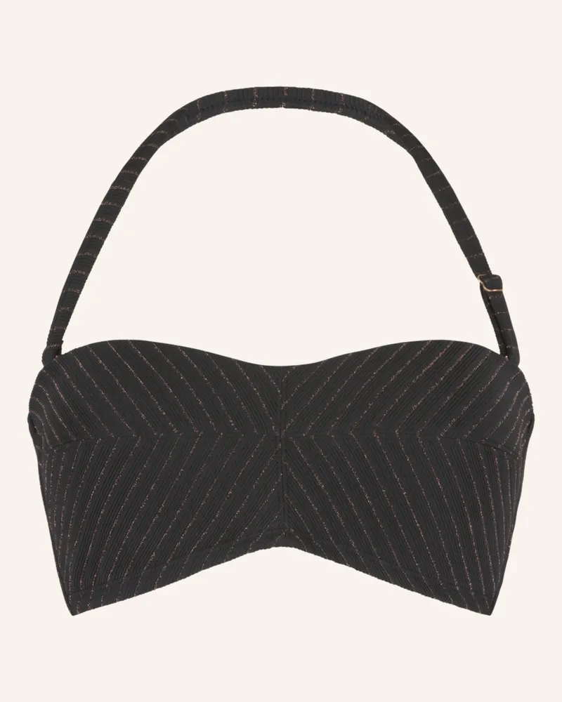 LingaDore Bandeau Bikini top Schwarz