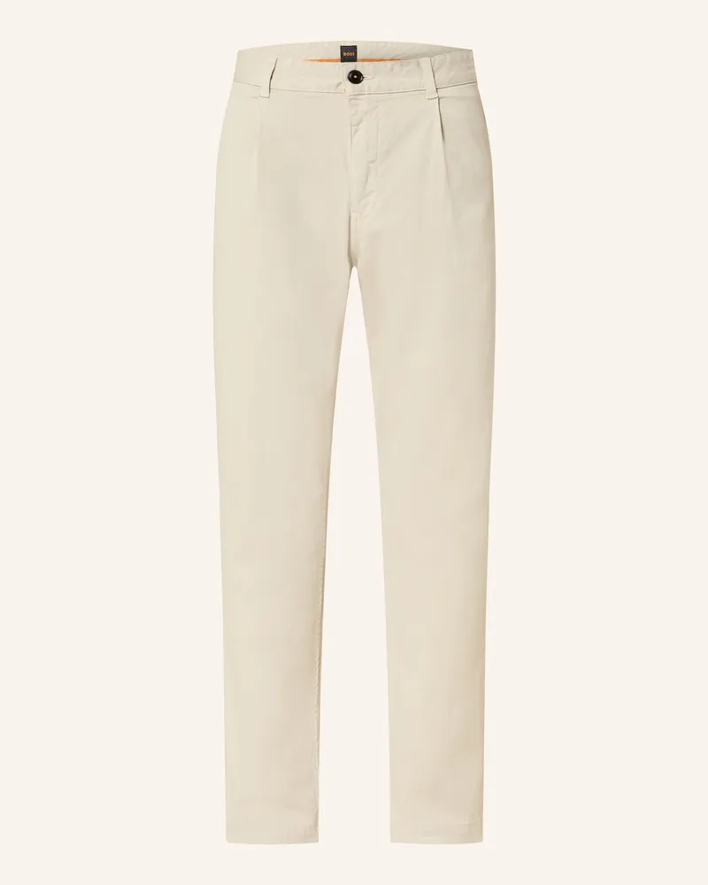 HUGO BOSS Chino Relaxed Fit beige Beige