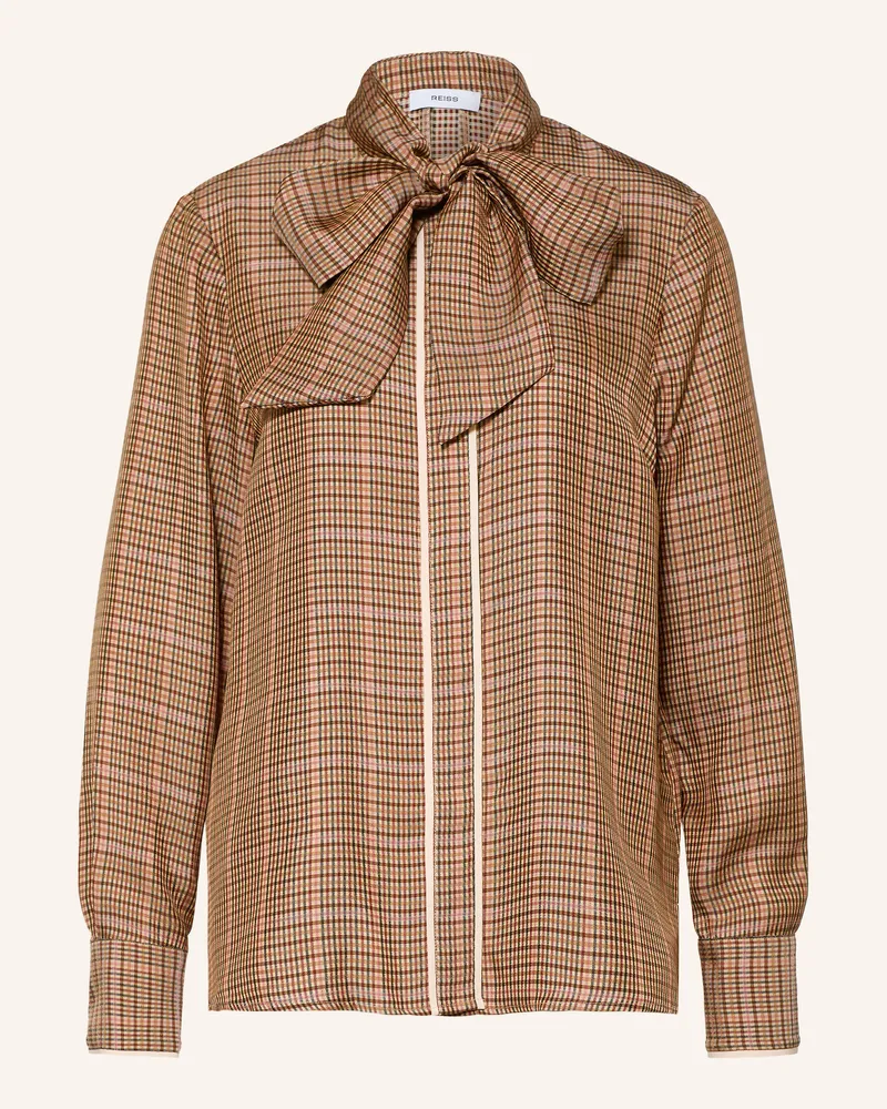 Reiss Bluse Minnie Mit Abnehmbarer Schluppe beige Beige