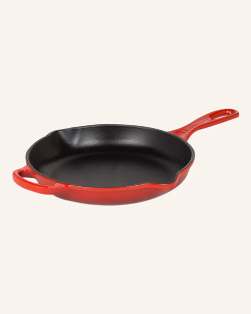 Le Creuset Brat- Und Servierpfanne Signature rot Kirschrot