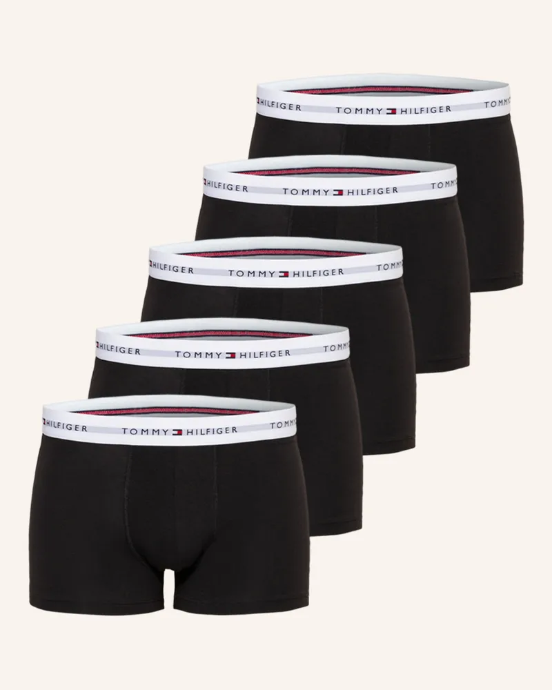 Tommy Hilfiger 5er-Pack Boxershorts Schwarz