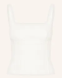 Reiss Leinentop MIRABELLE Weiss