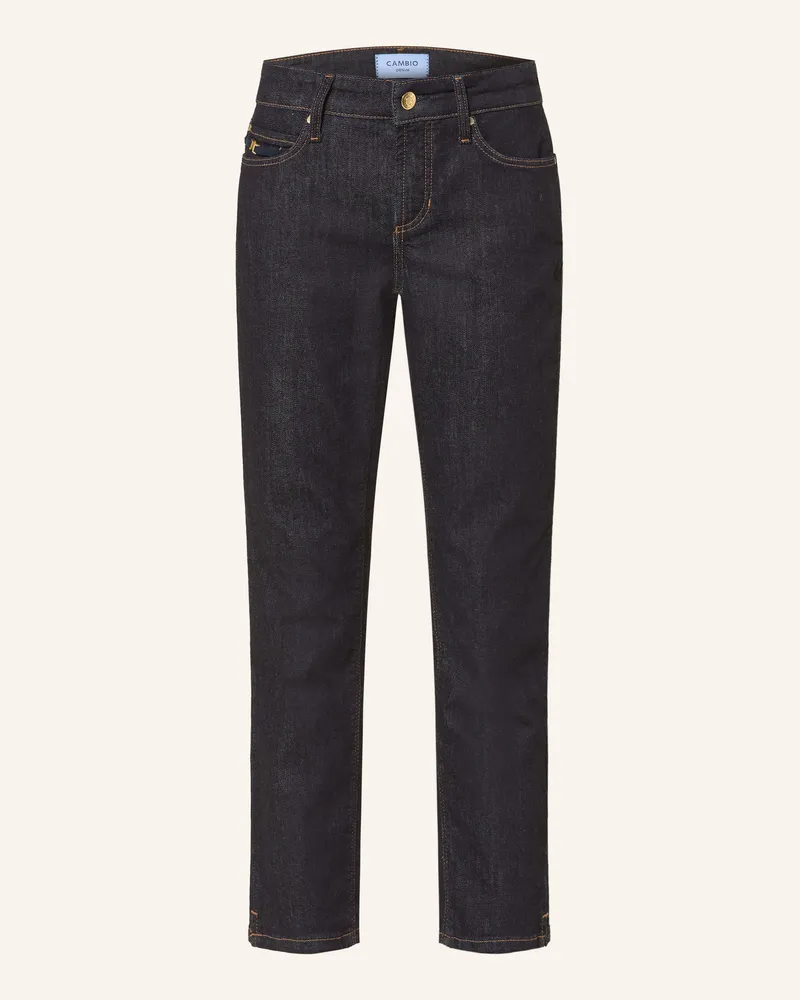 Cambio Cropped-Jeans Piper blau 5006
