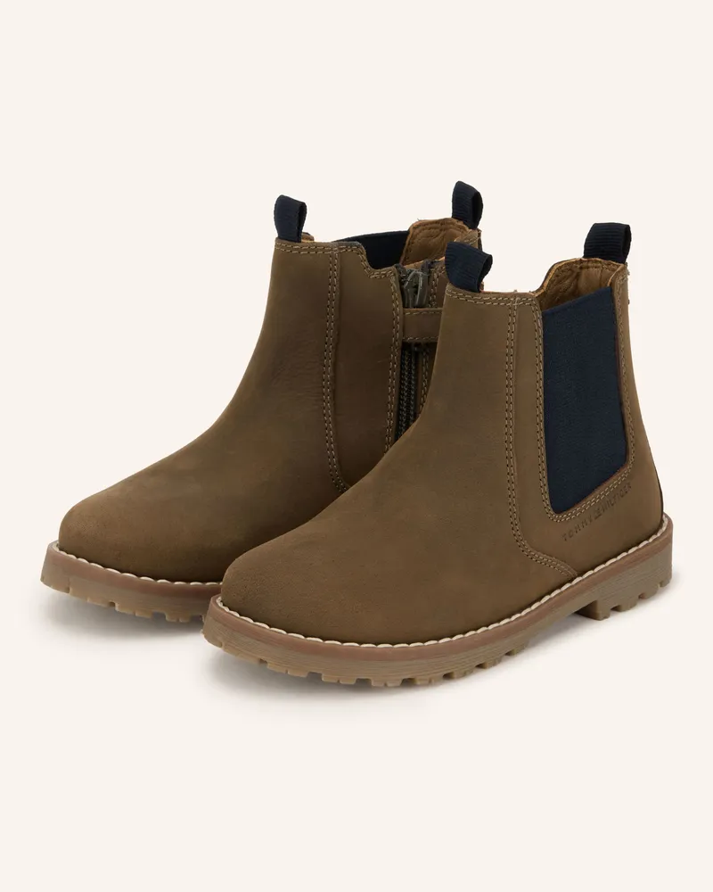 Tommy Hilfiger Chelsea-Boots beige Khaki