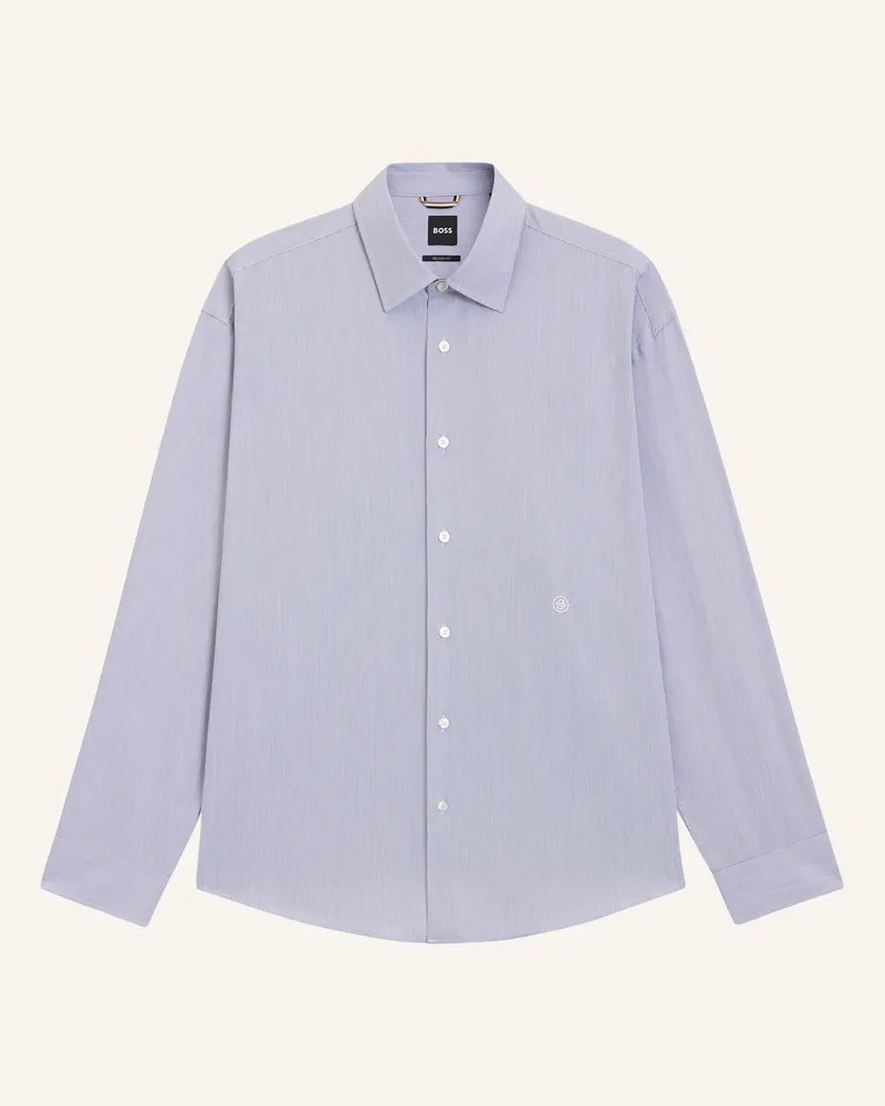 HUGO BOSS Casual Hemd C-Cody-K-F-E-261 Relaxed Fit blau Dunkelblau