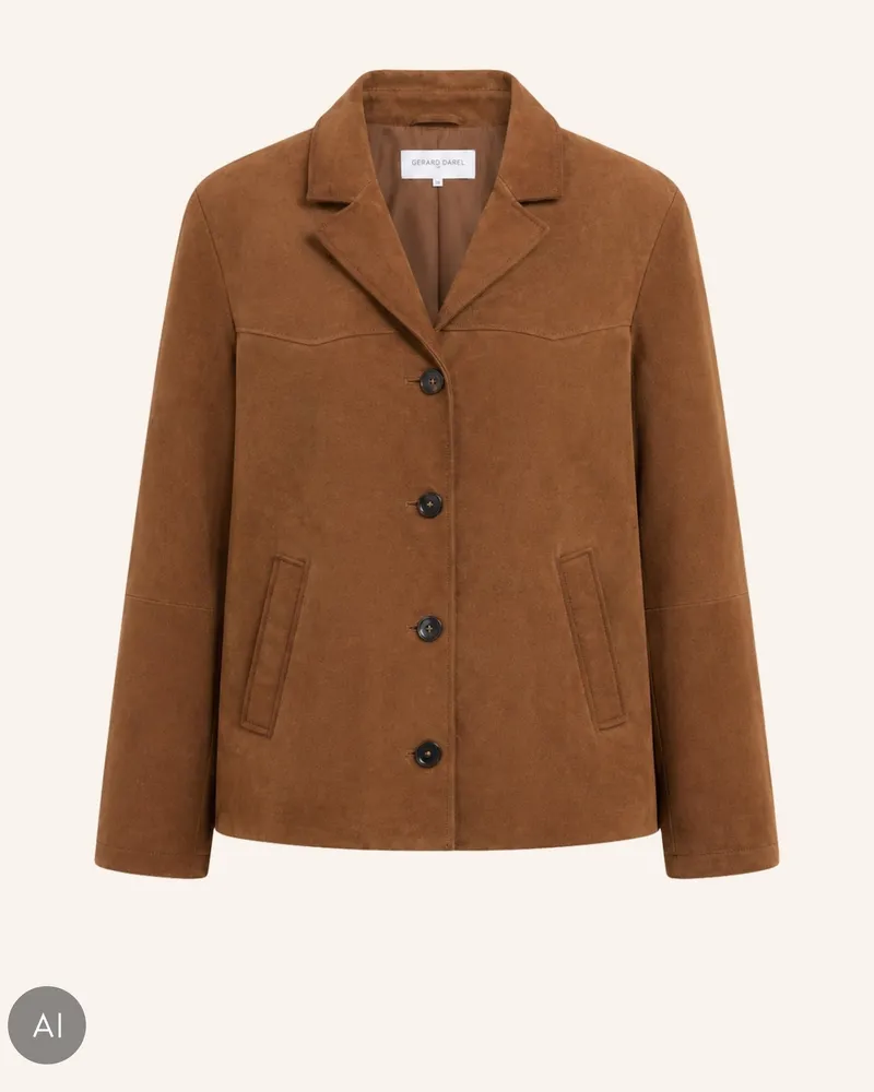 Gerard Darel Jacke Paule braun Braun