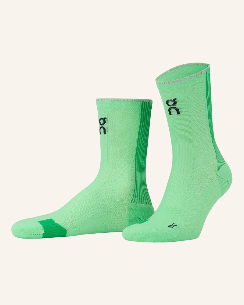 ON Laufsocken PERFORMANCE RUN Hellgrün