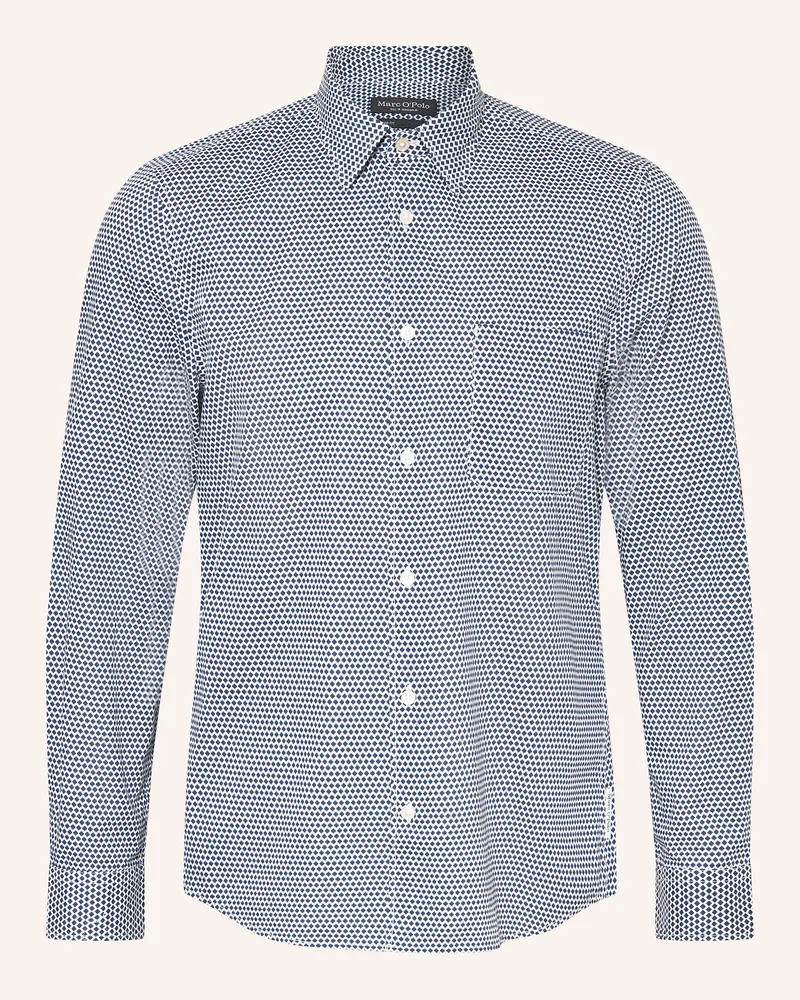 Marc O'Polo Hemd Shaped Fit Dunkelblau