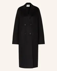 Claudie Pierlot Wollmantel Schwarz