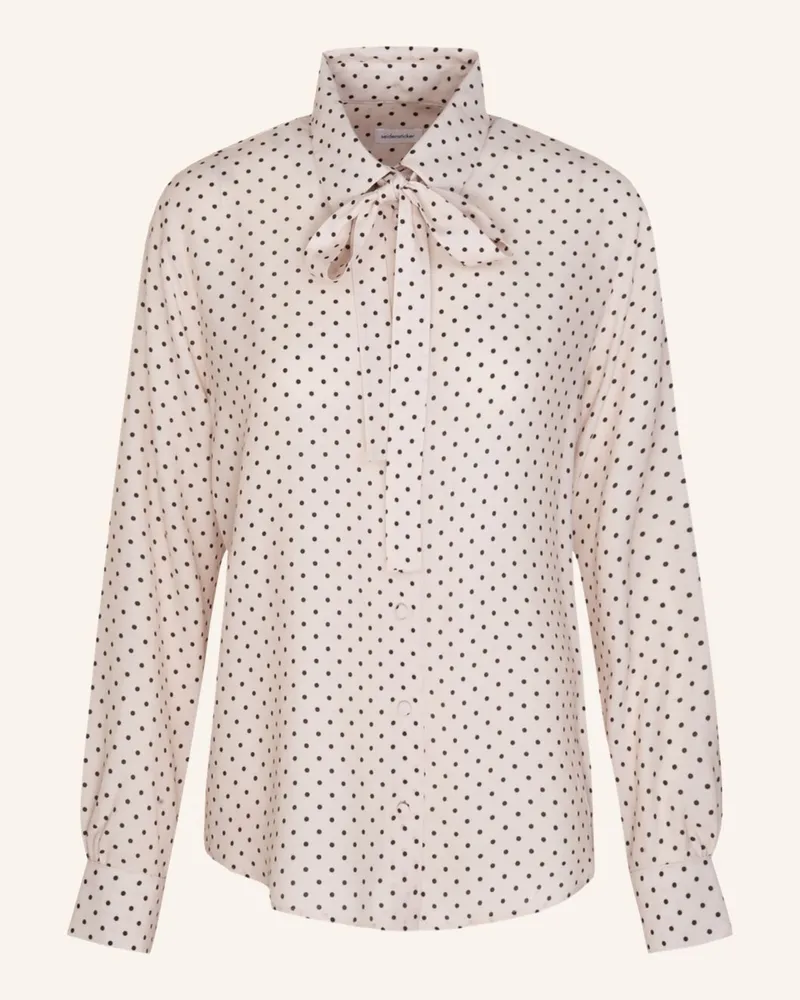 Seidensticker Ausgestellte Bluse, Schluppenbluse beige Beige