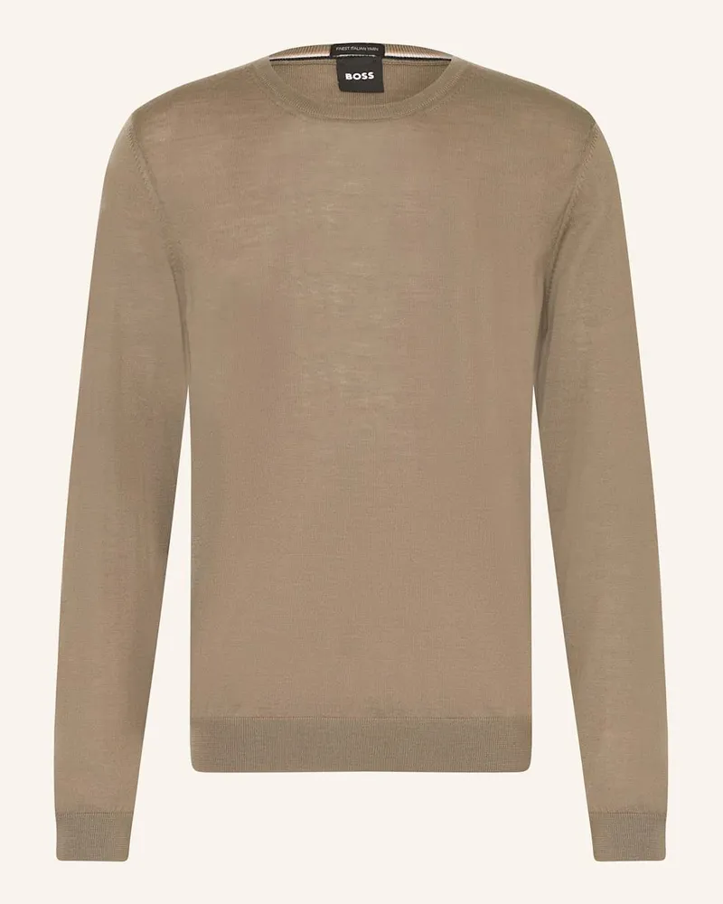 HUGO BOSS Pullover LENO Gruen