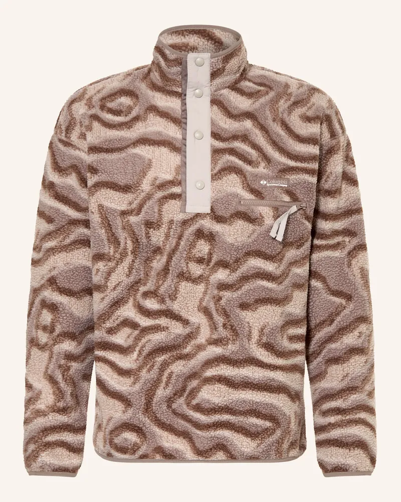 Columbia Sportswear Company Fleece-Troyer HELVETIA™ II Taupe