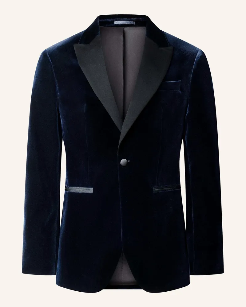 Hackett Anzug Sr Bel Pk Velvet Jkt blau Dunkelblau
