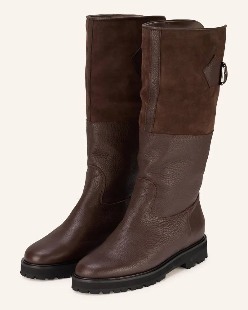 Viamercanti Stiefel Dunkelbraun