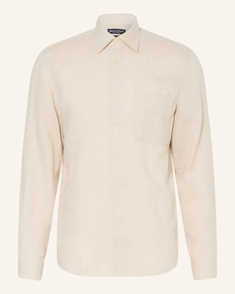 Marc O'Polo Leinenhemd Regular Fit beige Beige