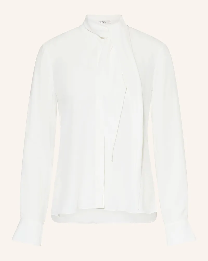 Dorothee Schumacher Schluppenbluse Soft Vibes weiss Ecru