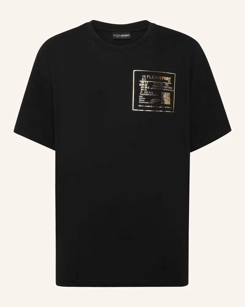 Philipp Plein Plein Sport T-Shirt Rundhalsausschnitt schwarz Schwarz