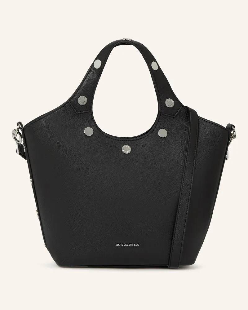 Karl Lagerfeld Handtasche schwarz Schwarz