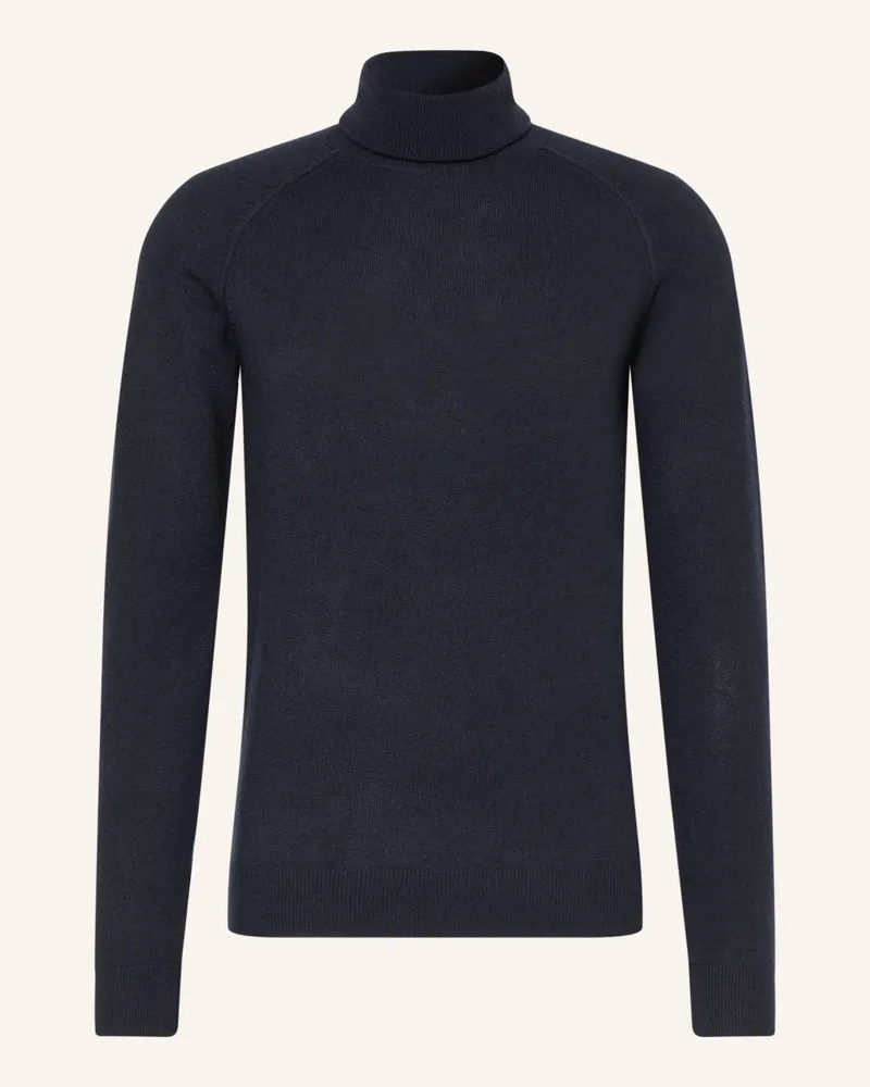 Strokesman's Strokesman Rollkragenpullover Aus Cashmere blau Dunkelblau