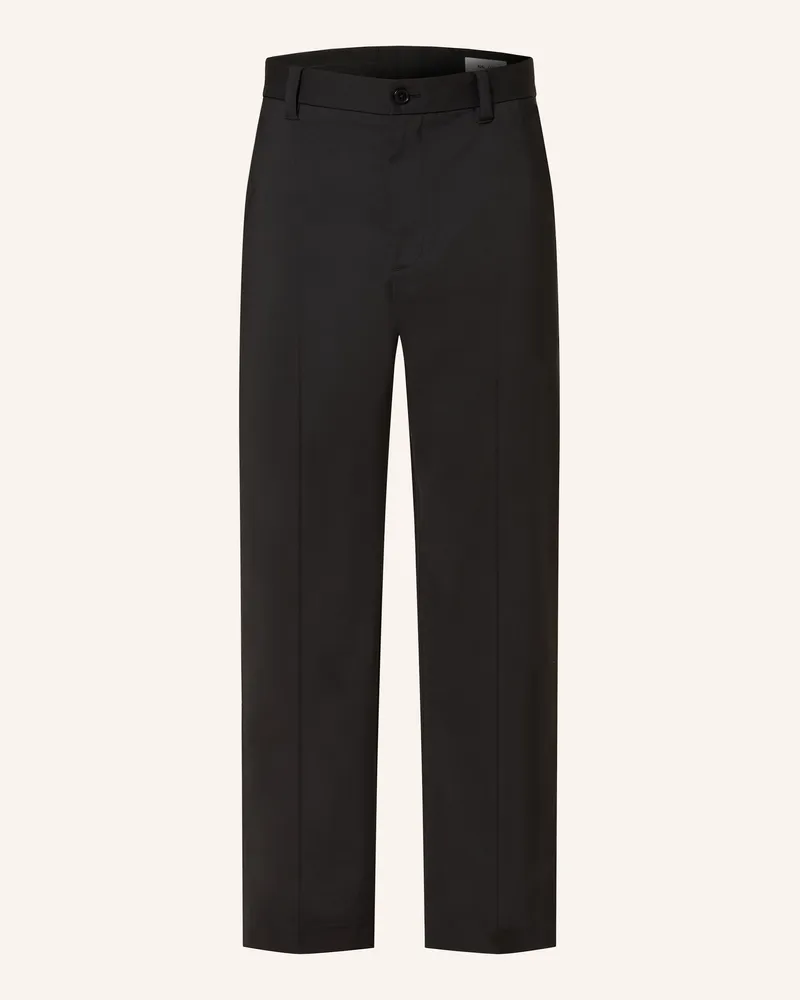 NN 07 Chino PAW Loose Fit Schwarz