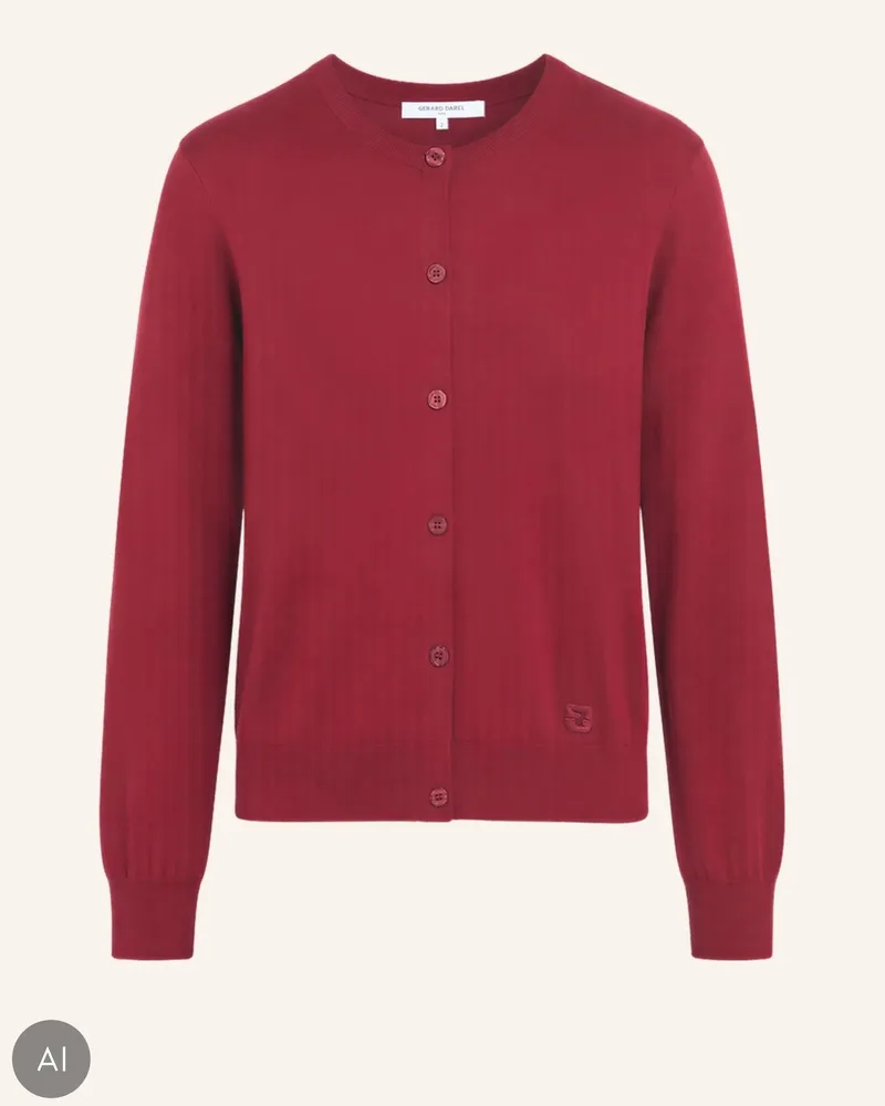 Gerard Darel Strickjacke Rene rot Rot