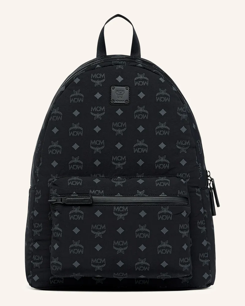 MCM Rucksack Stark Medium schwarz Schwarz