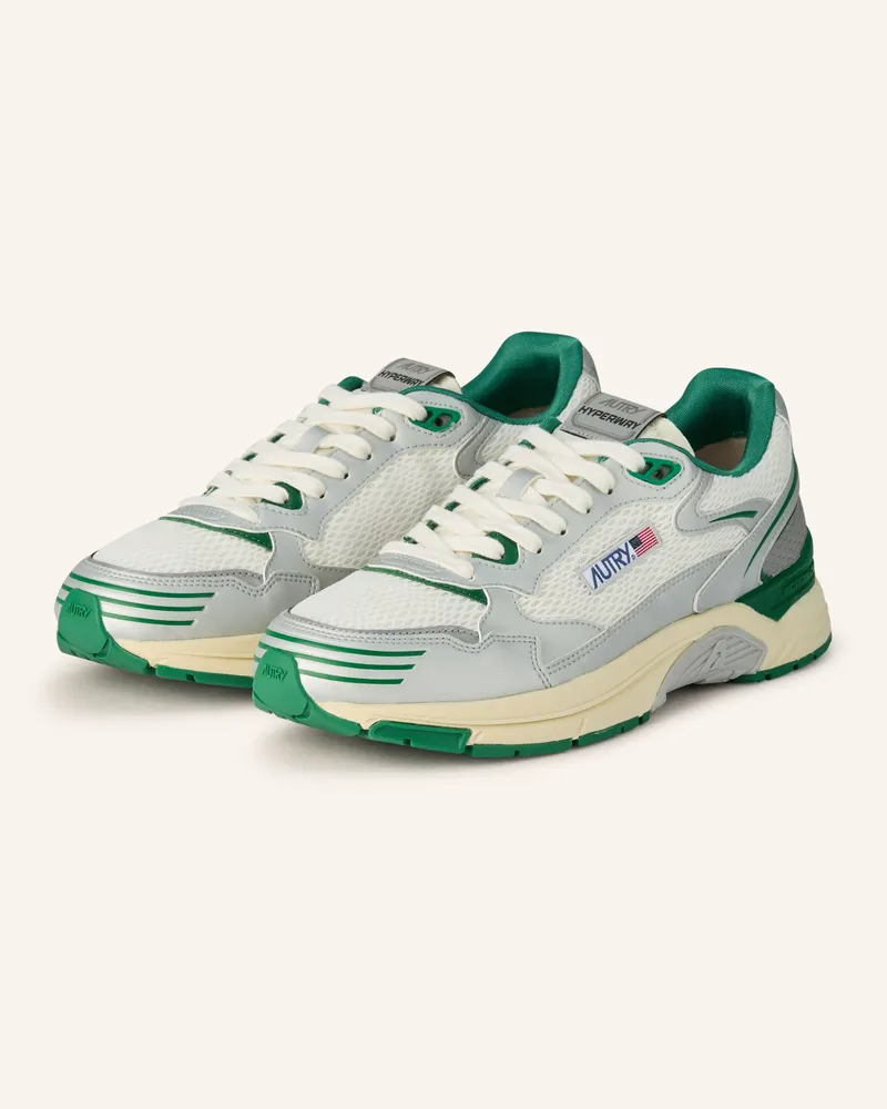 AUTRY Sneaker Hyperway Low weiss Silber