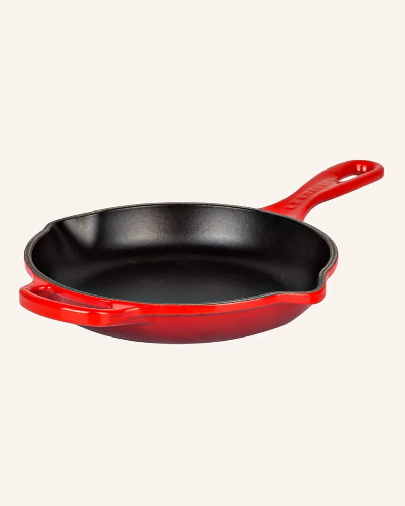Le Creuset Brat- Und Servierpfanne Signature rot Kirschrot