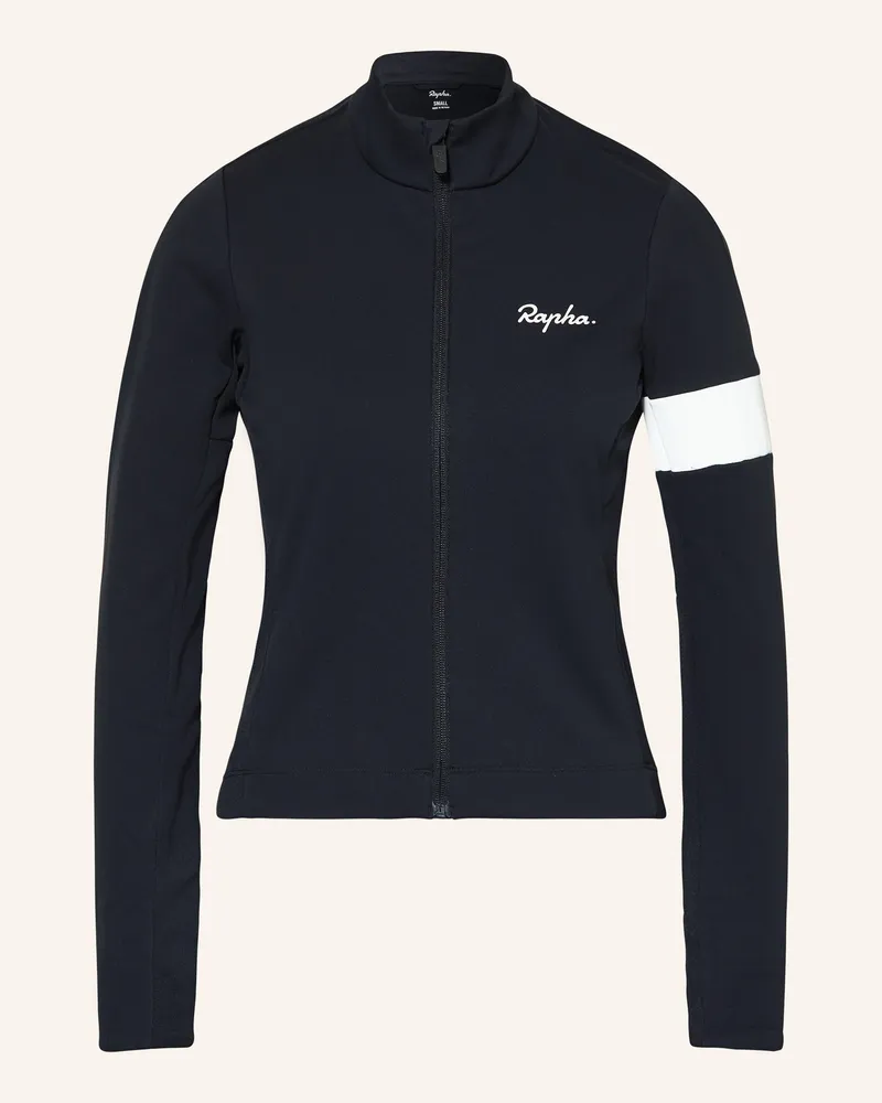 Rapha Softshell-Radjacke schwarz Schwarz