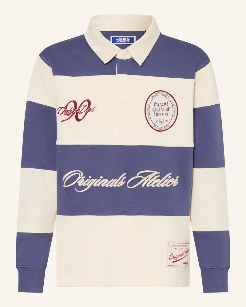 Jack & Jones Rugbyshirt blau Blau
