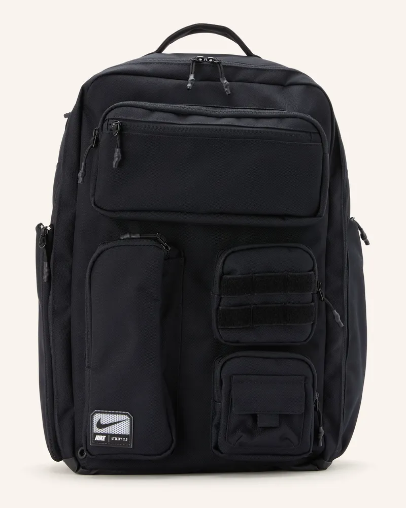 Nike Rucksack Utility Elite 37 L Mit Laptop-Fach schwarz Schwarz