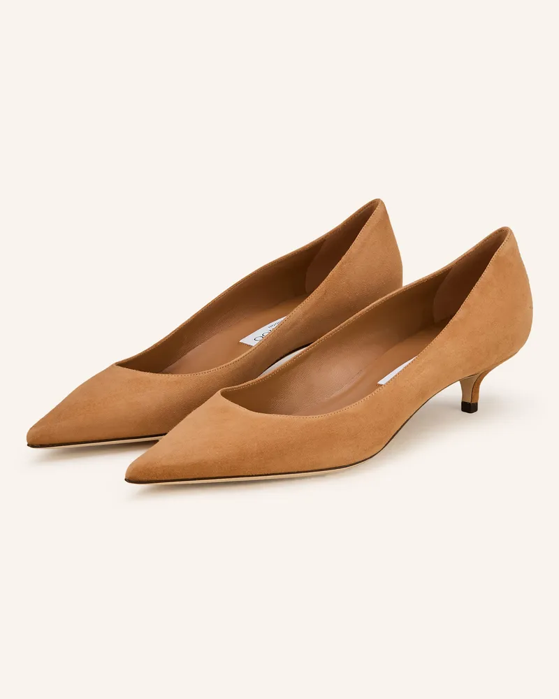 Jimmy Choo Pumps AMELIA Hellbraun