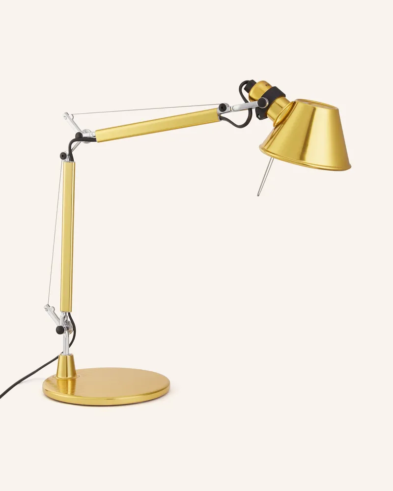 Artemide Tischleuchte Tolomeo Micro Table gold Gold