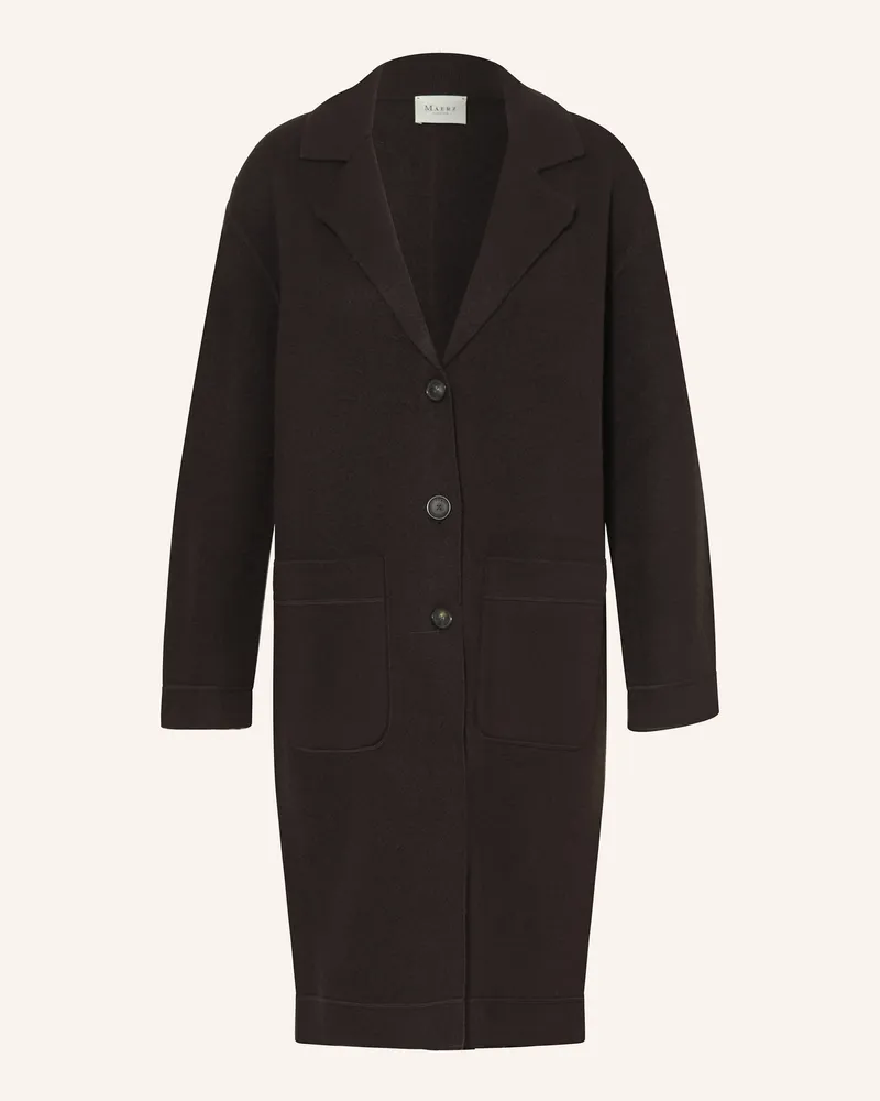 Maerz Strickjacke braun Dunkelbraun