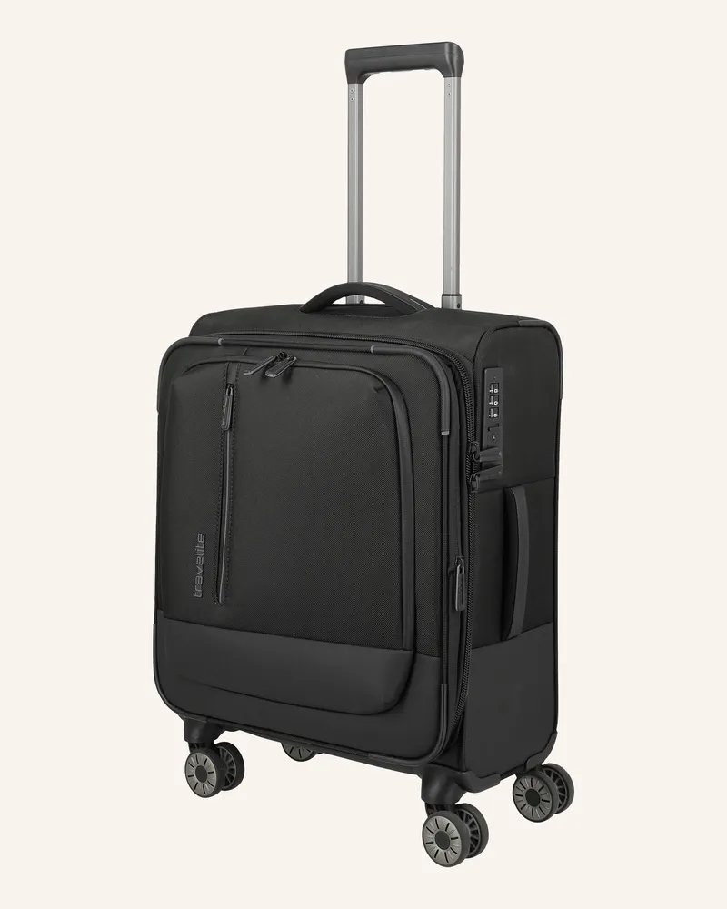 Travelite Trolley CROSSLITE SMALL Schwarz