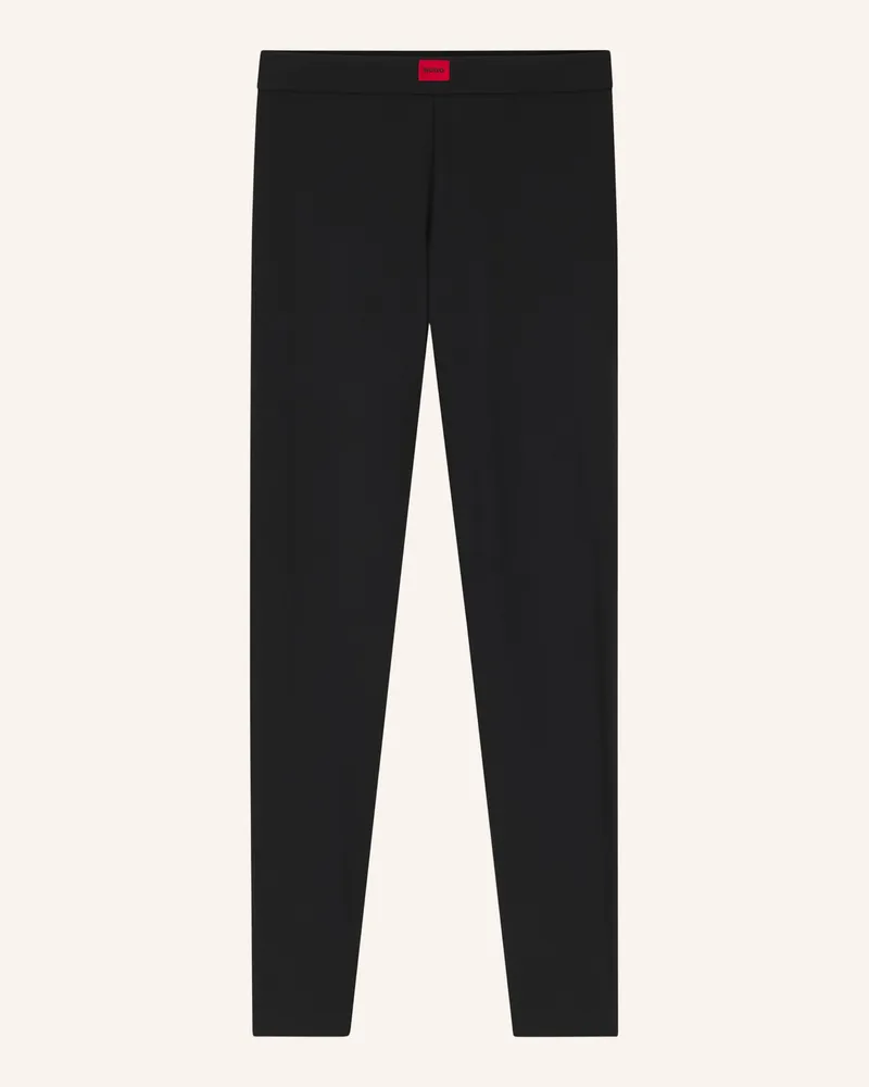 HUGO BOSS Unterw�Sche Legging Thermal Leggings Slim Fit schwarz Schwarz